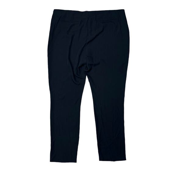 Alex Marie Black Straight Leg Pull On Trouser Office Pants - Picture 2 of 7